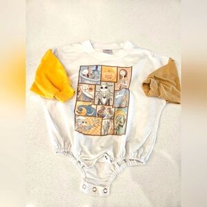 Little Shark and Co Nightmare Before Christmas romper